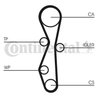 Set distributie curea si pompa apa CONTINENTAL CT1140WP2