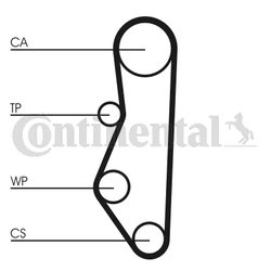 CUREA DISTRIBUTIE CONTINENTAL CT527 - Compatibil cu LADA