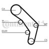 CUREA DISTRIBUTIE CONTINENTAL CT755 - Compatibil cu AUDI, VW