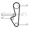 Curea distributie CONTINENTAL CT765