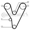 SET DISTRIBUTIE CUREA CONTINENTAL CT805K1 - Compatibil cu CHRYSLER, HYUNDAI, MITSUBISHI