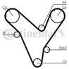 CUREA DISTRIBUTIE CONTINENTAL CT829 - Compatibil cu FORD USA, MAZDA