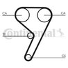 Set distributie curea CONTINENTAL CT881K5