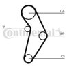 Curea distributie CONTINENTAL CT927
