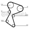 Curea distributie CONTINENTAL CT966