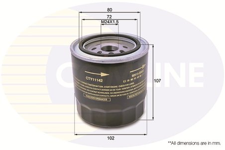 Filtru ulei Comline CTY11142