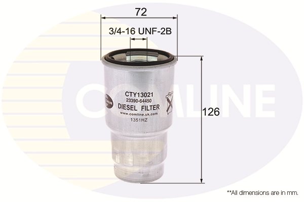 Filtru combustibil Comline CTY13021