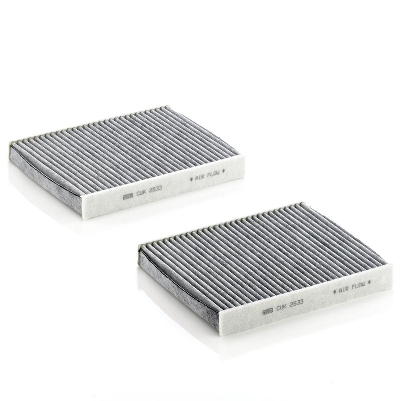 FILTRU AER HABITACLU MANN-FILTER CUK 2533-2 - Compatibil cu ALPINA, BMW, BMW (BRILLIANCE), ROLLS-ROYCE