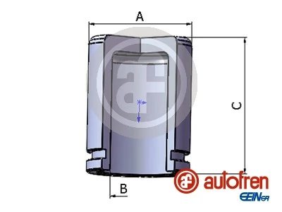 PISTON ETRIER FRANA AUTOFREN SEINSA D025279 - Compatibil cu AUDI, FORD, LEXUS, MAZDA, MITSUBISHI, NISSAN, SUBARU, TOYOTA
