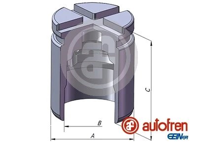Piston etrier frana AUTOFREN SEINSA D025472