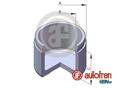 PISTON ETRIER FRANA AUTOFREN SEINSA D025532 - Compatibil cu CHRYSLER, CITROEN, DODGE, HONDA, HYUNDAI, JEEP, MITSUBISHI, PEUGEOT
