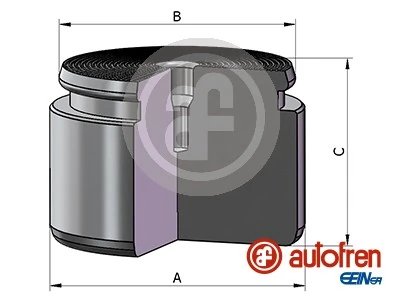 PISTON ETRIER FRANA AUTOFREN SEINSA D025625 - Compatibil cu LAND ROVER, MERCEDES-BENZ, VW