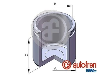 PISTON ETRIER FRANA AUTOFREN SEINSA D02574 - Compatibil cu ALFA ROMEO, CHRYSLER, CITROEN, FIAT, HONDA, JAGUAR, LANCIA, PEUGEOT