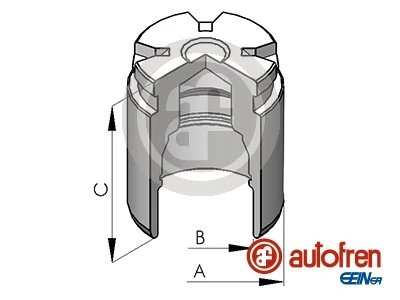 PISTON ETRIER FRANA AUTOFREN SEINSA D02578 - Compatibil cu ABARTH, ACURA, ALFA ROMEO, ASTON MARTIN, AUDI, BMW, CHEVROLET, FIAT, 
