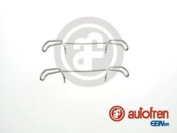 SET ACCESORII PLACUTE FRANA AUTOFREN SEINSA D42480A - Compatibil cu CITROEN, FIAT, LANCIA, OPEL, PEUGEOT, VOLVO