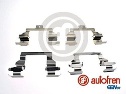 Set accesorii placute frana AUTOFREN SEINSA D43069A