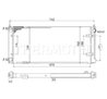 RADIATOR RACIRE MOTOR THERMOTEC D7W028TT - Compatibil cu SEAT