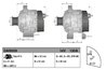 ALTERNATOR DENSO DAN509 - Compatibil cu OPEL, SAAB, VAUXHALL