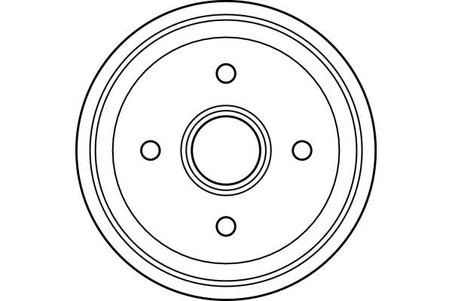 TAMBUR FRANA TRW DB4159 - Compatibil cu CITROEN, MEGA, PEUGEOT