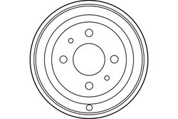 TAMBUR FRANA TRW DB4201 - Compatibil cu FIAT