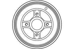 Tambur frana TRW DB4214