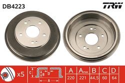 Tambur frana TRW DB4223