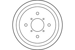 TAMBUR FRANA TRW DB4270 - Compatibil cu SUBARU, SUZUKI, SUZUKI (CHANGAN)