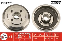Tambur frana TRW DB4275