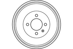 Tambur frana TRW DB4278