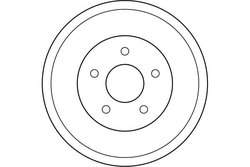 TAMBUR FRANA TRW DB4309 - Compatibil cu FORD
