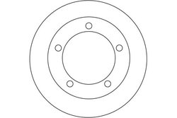 TAMBUR FRANA TRW DB4314 - Compatibil cu FORD, FORD AUSTRALIA