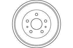 Tambur frana TRW DB4392