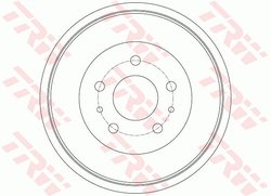 TAMBUR FRANA TRW DB4427 - Compatibil cu FORD