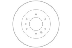 TAMBUR FRANA TRW DB4545 - Compatibil cu FORD, FORD AUSTRALIA, MAZDA
