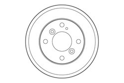 Tambur frana TRW DB4553