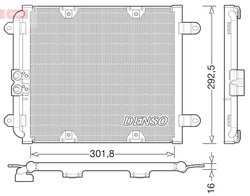 Radiator climatizare Denso DCN02028