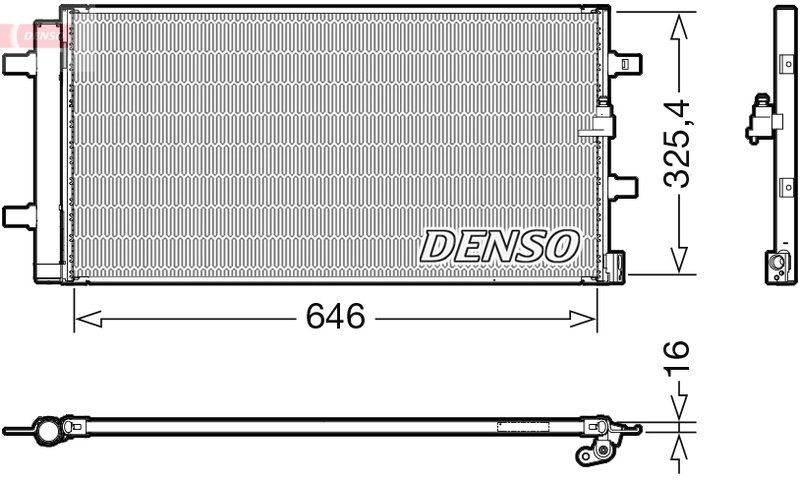 Radiator climatizare Denso DCN02041