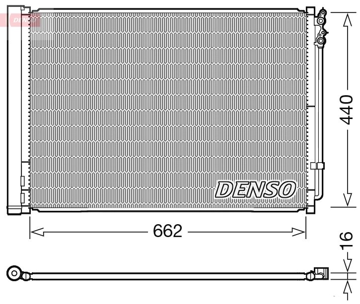 Radiator climatizare Denso DCN05032
