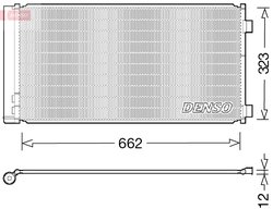 Radiator climatizare Denso DCN05103