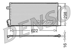 RADIATOR CLIMATIZARE DENSO DCN09018 - Compatibil cu FIAT