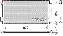 Radiator climatizare Denso DCN09044