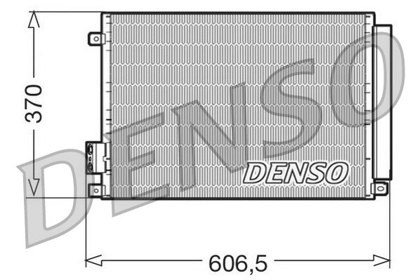 Radiator climatizare Denso DCN09045