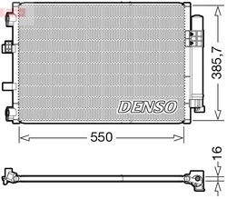 Radiator climatizare Denso DCN10043