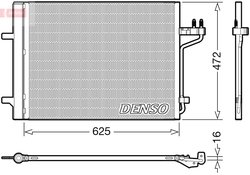 Radiator climatizare Denso DCN10047