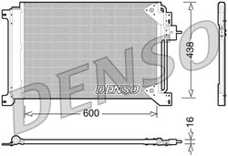 RADIATOR CLIMATIZARE DENSO DCN12004 - Compatibil cu IVECO