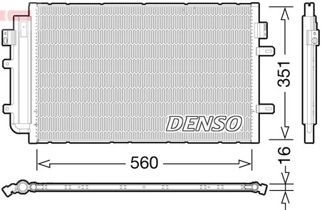 Radiator climatizare Denso DCN12005
