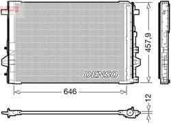 Radiator climatizare Denso DCN17059