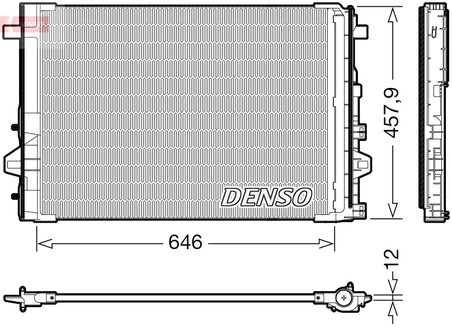 Radiator climatizare Denso DCN17059