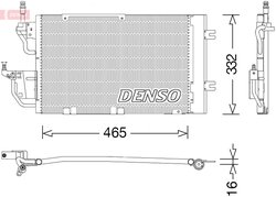 Radiator climatizare Denso DCN20037