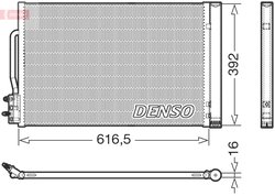 RADIATOR CLIMATIZARE DENSO DCN20049 - Compatibil cu OPEL